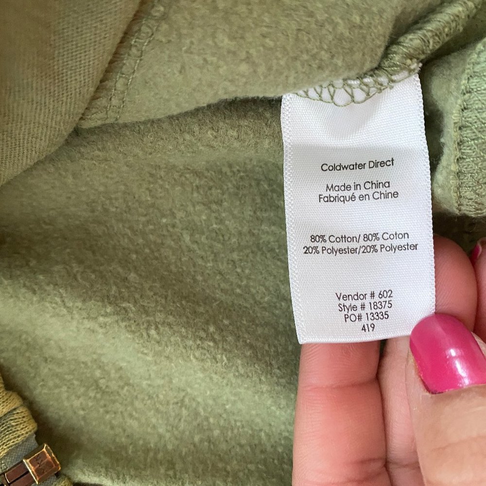 Coldwater Creek Solid Everyday Easy Hoodie - Picture 6 of 7
